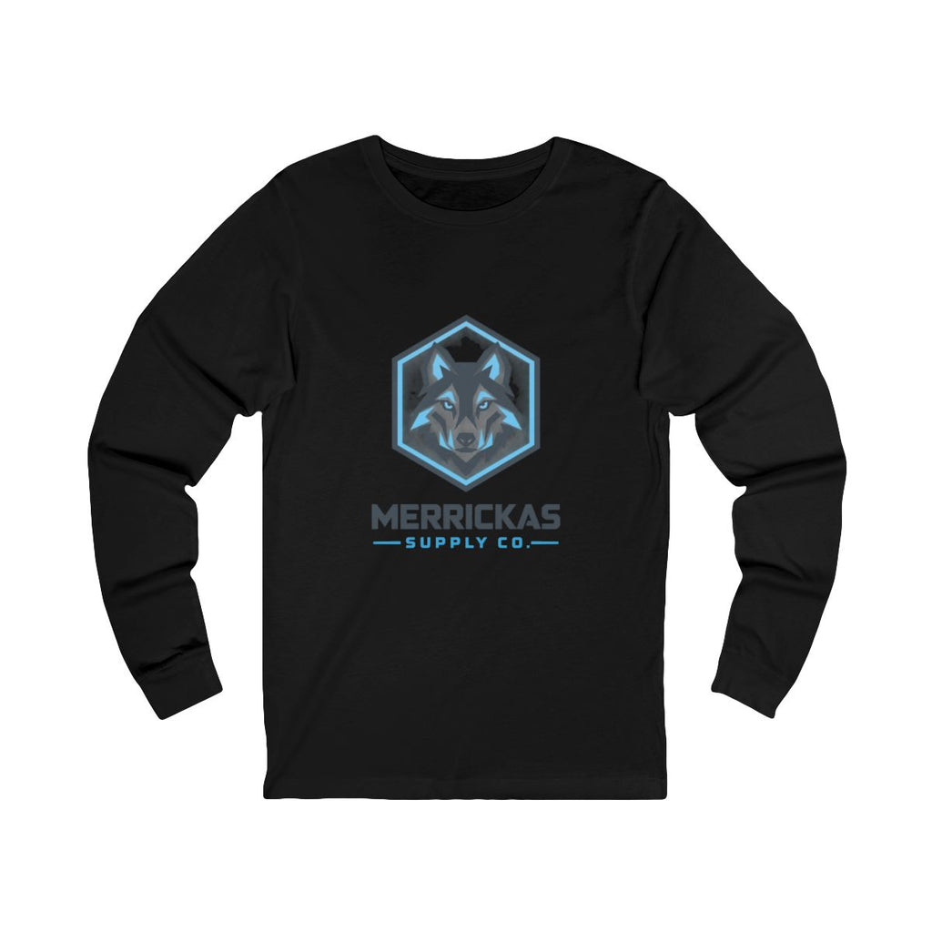 Merrickas Geo Wolf Long Sleeve Tee