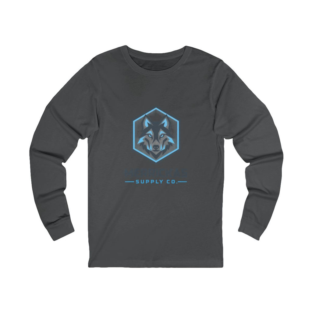 Merrickas Geo Wolf Long Sleeve Tee