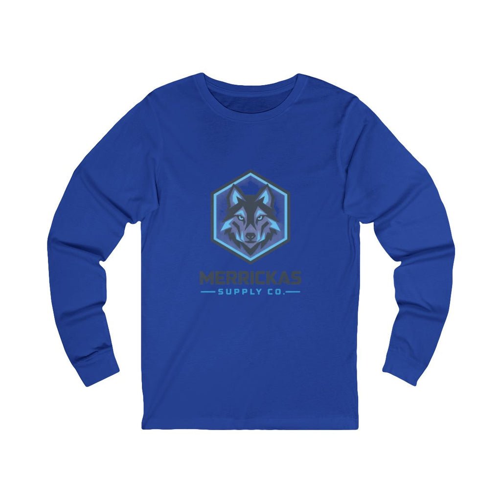 Merrickas Geo Wolf Long Sleeve Tee