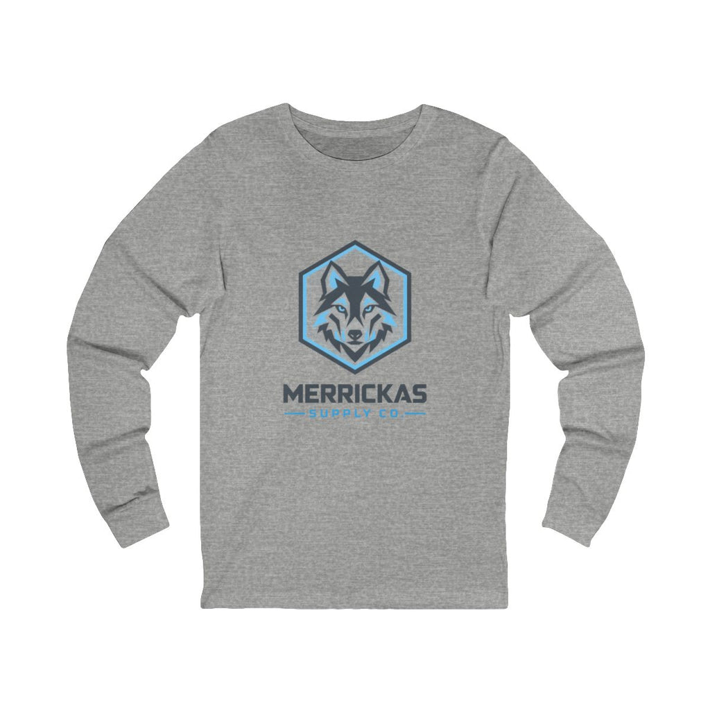 Merrickas Geo Wolf Long Sleeve Tee