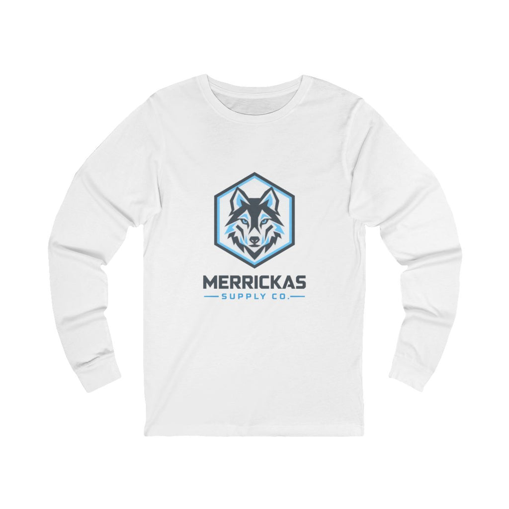 Merrickas Geo Wolf Long Sleeve Tee