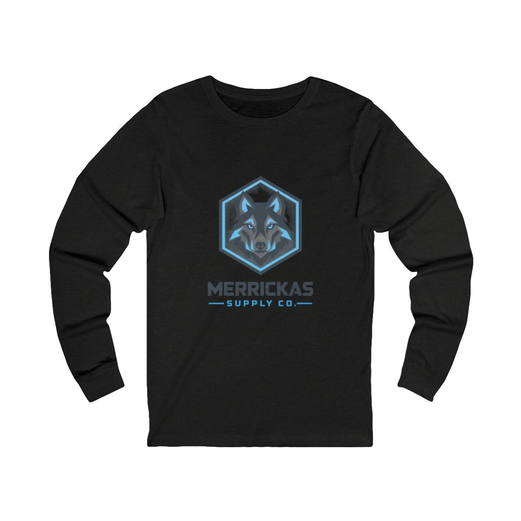 Merrickas Geo Wolf Long Sleeve Tee