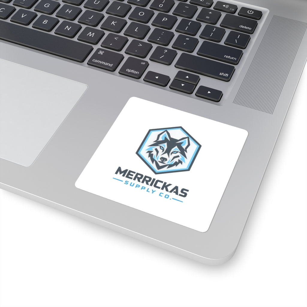Merrickas Geo Wolf Sticker