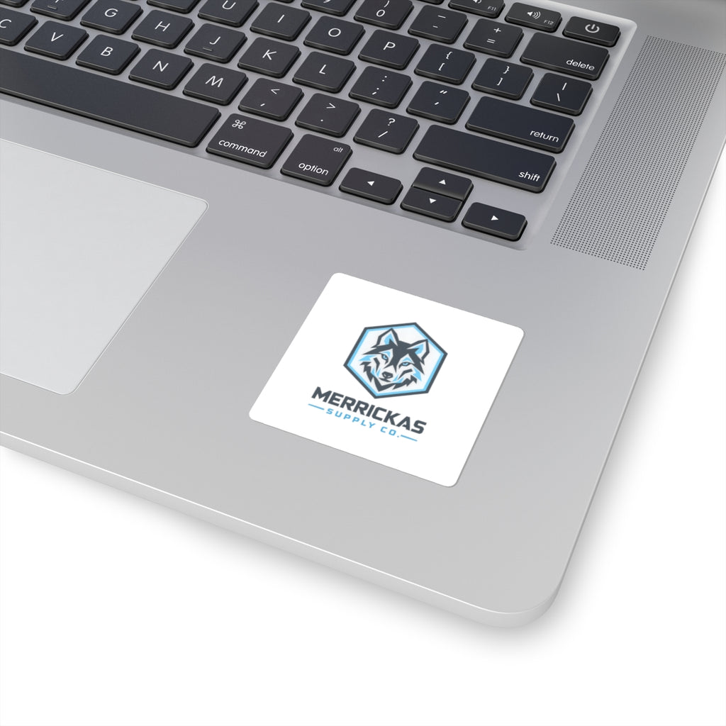 Merrickas Geo Wolf Sticker
