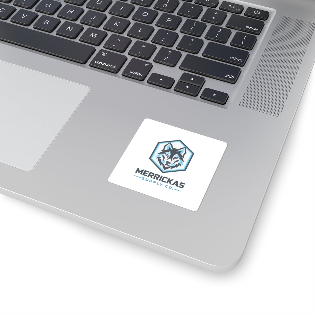 Merrickas Geo Wolf Sticker