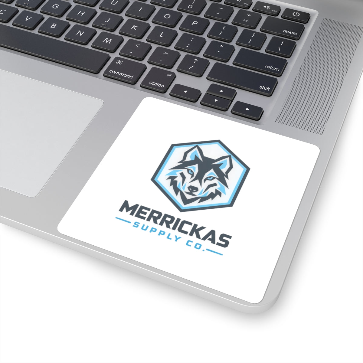 Merrickas Geo Wolf Sticker