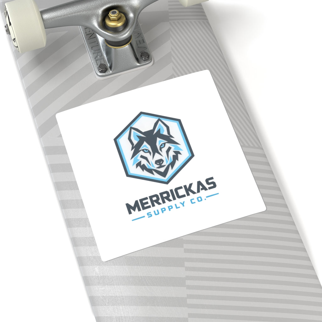 Merrickas Geo Wolf Sticker