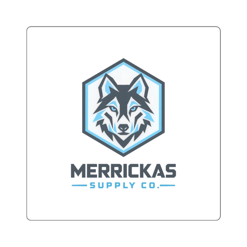 Merrickas Geo Wolf Sticker