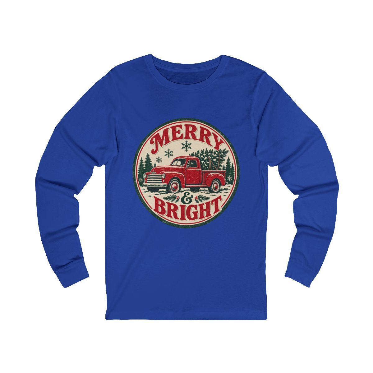 Merry & Bright Long Sleeve Tee