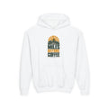 Miles Before Coffee Youth Hoodie