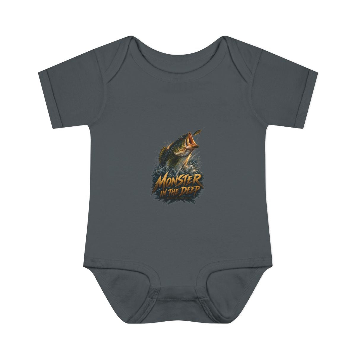 Monster In The Deep Baby Onesie