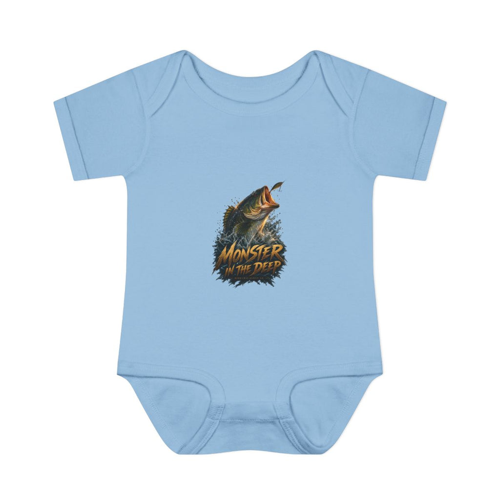 Monster In The Deep Baby Onesie