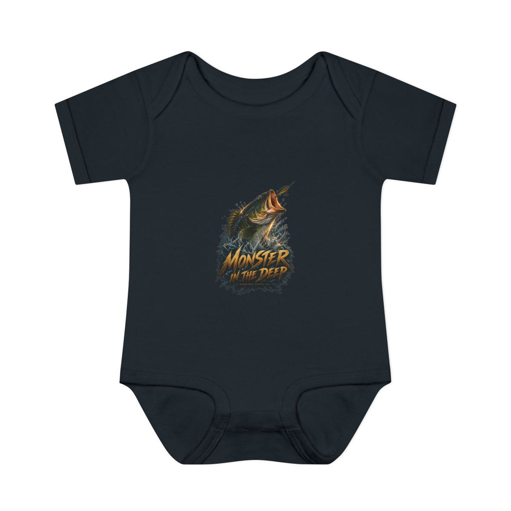 Monster In The Deep Baby Onesie