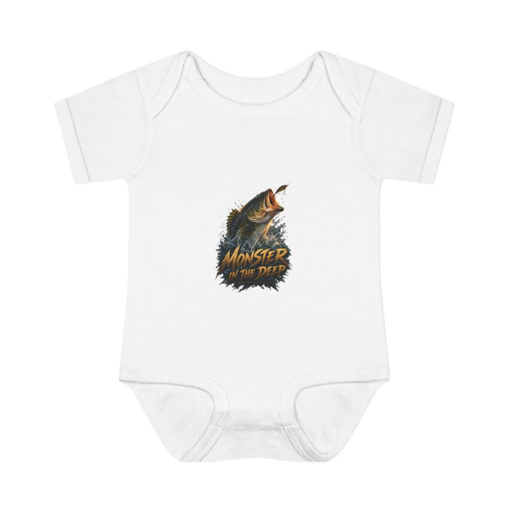 Monster In The Deep Baby Onesie