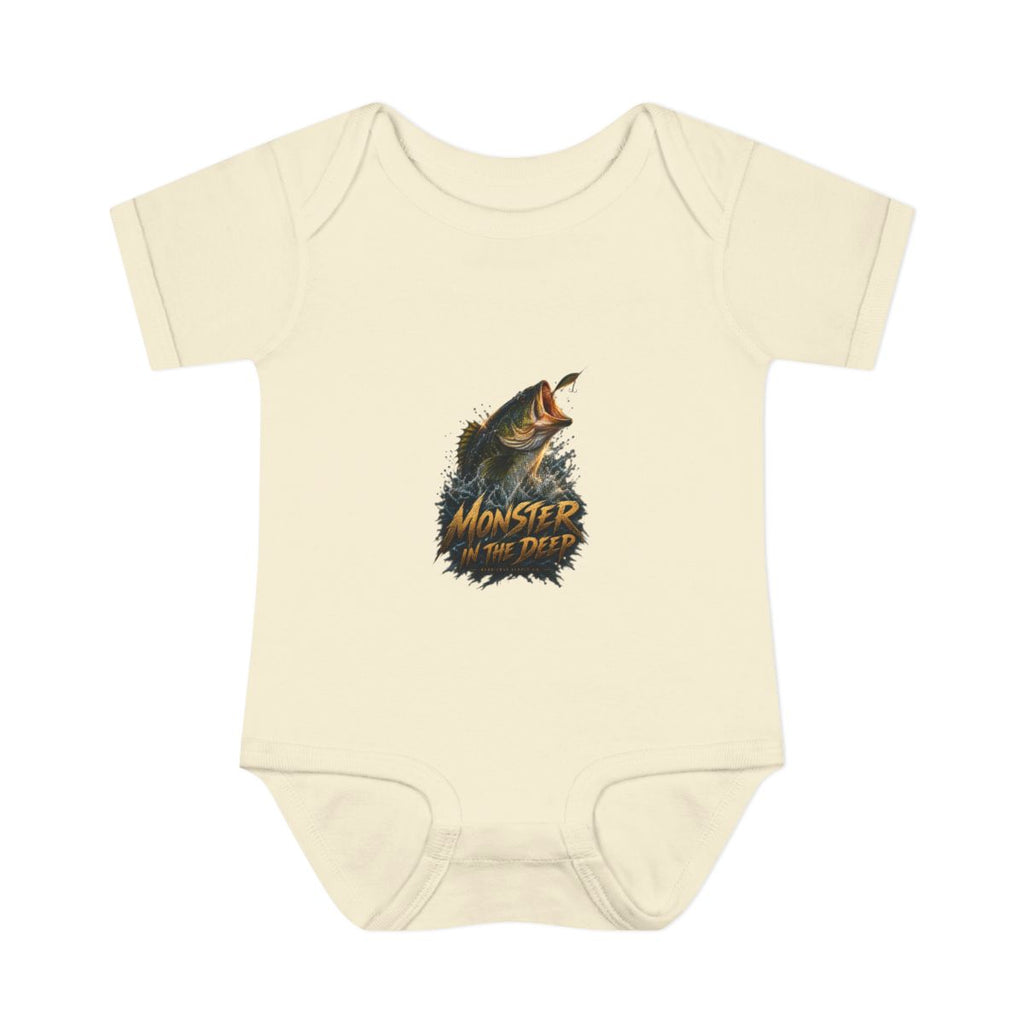 Monster In The Deep Baby Onesie