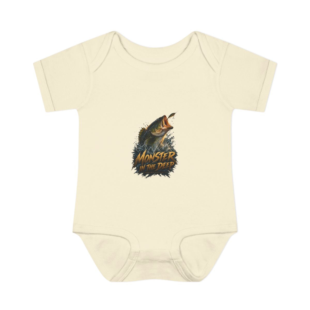 Monster In The Deep Baby Onesie
