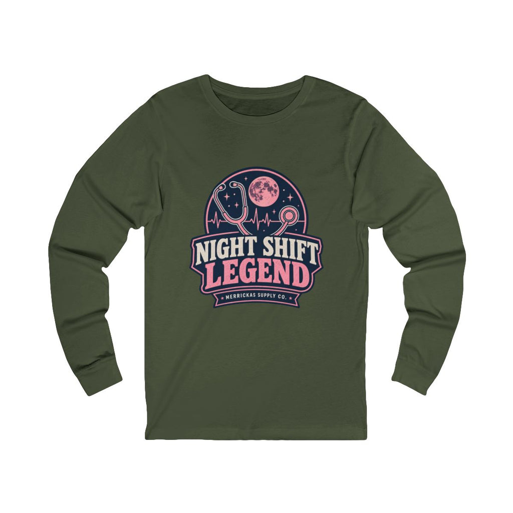 Night Shift Legend Long Sleeve Tee
