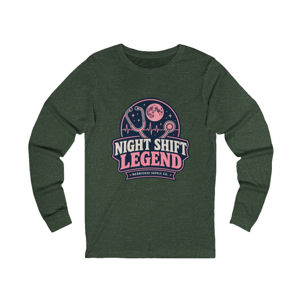 Night Shift Legend Long Sleeve Tee