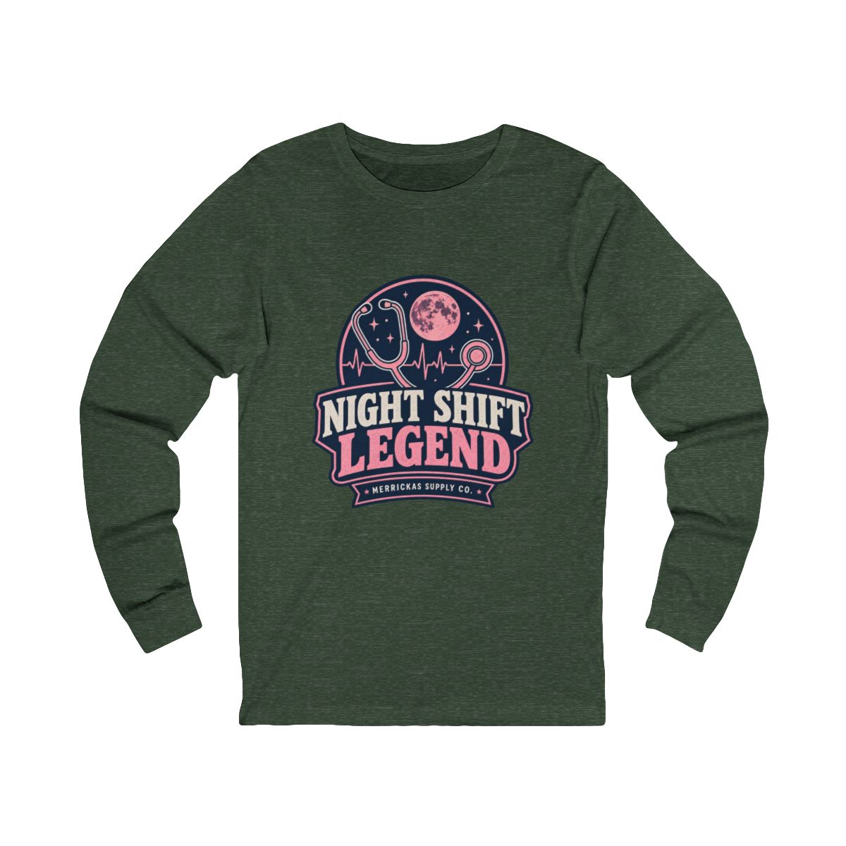 Night Shift Legend Long Sleeve Tee