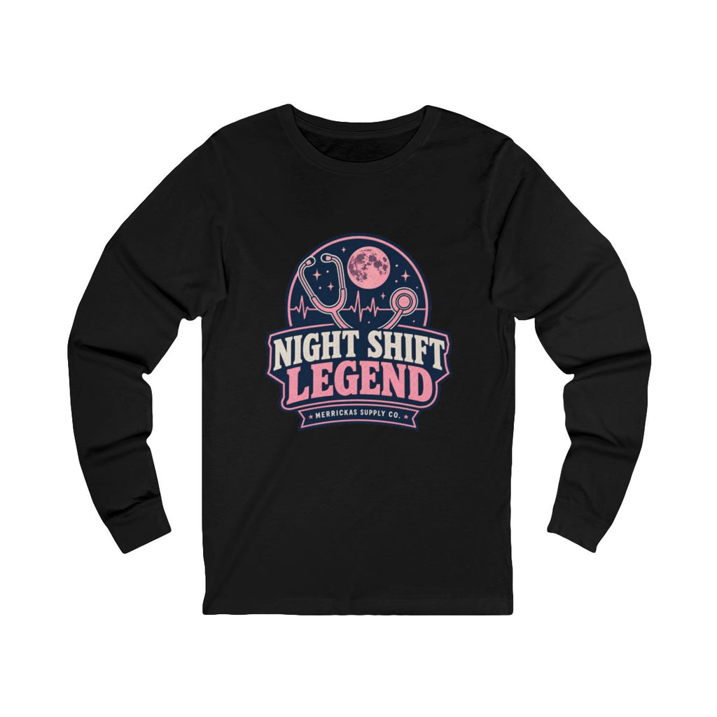 Night Shift Legend Long Sleeve Tee