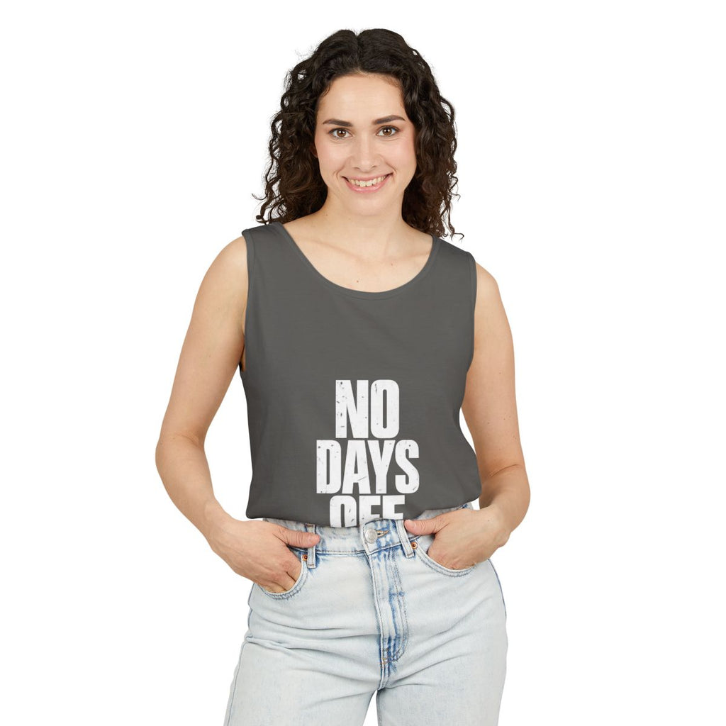 No Days Off Garment-Dyed Tank