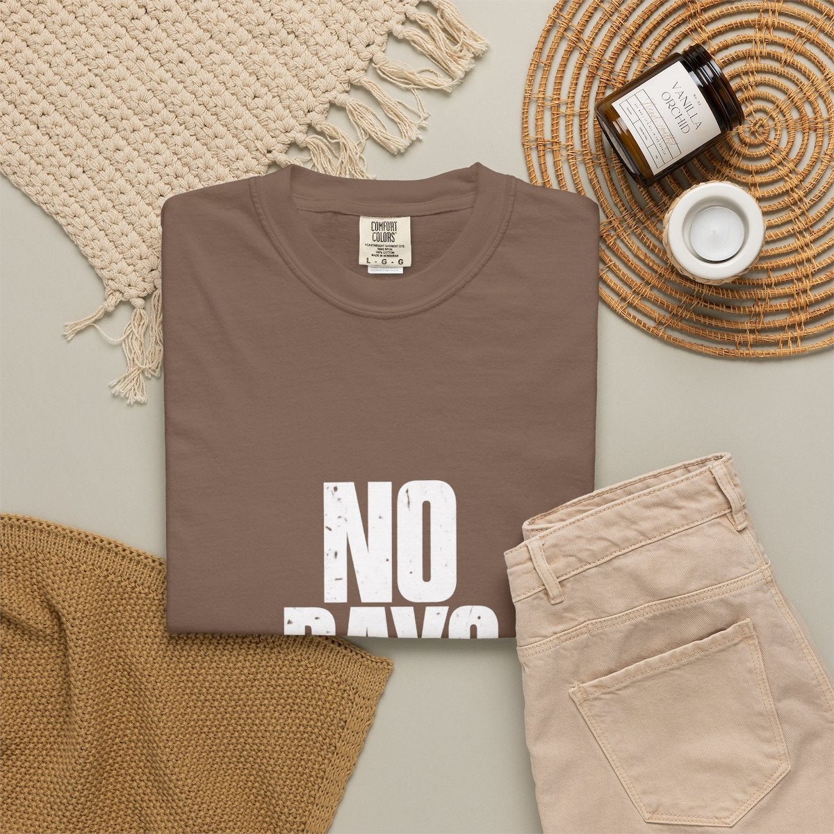 No Days Off Garment-Dyed Tee
