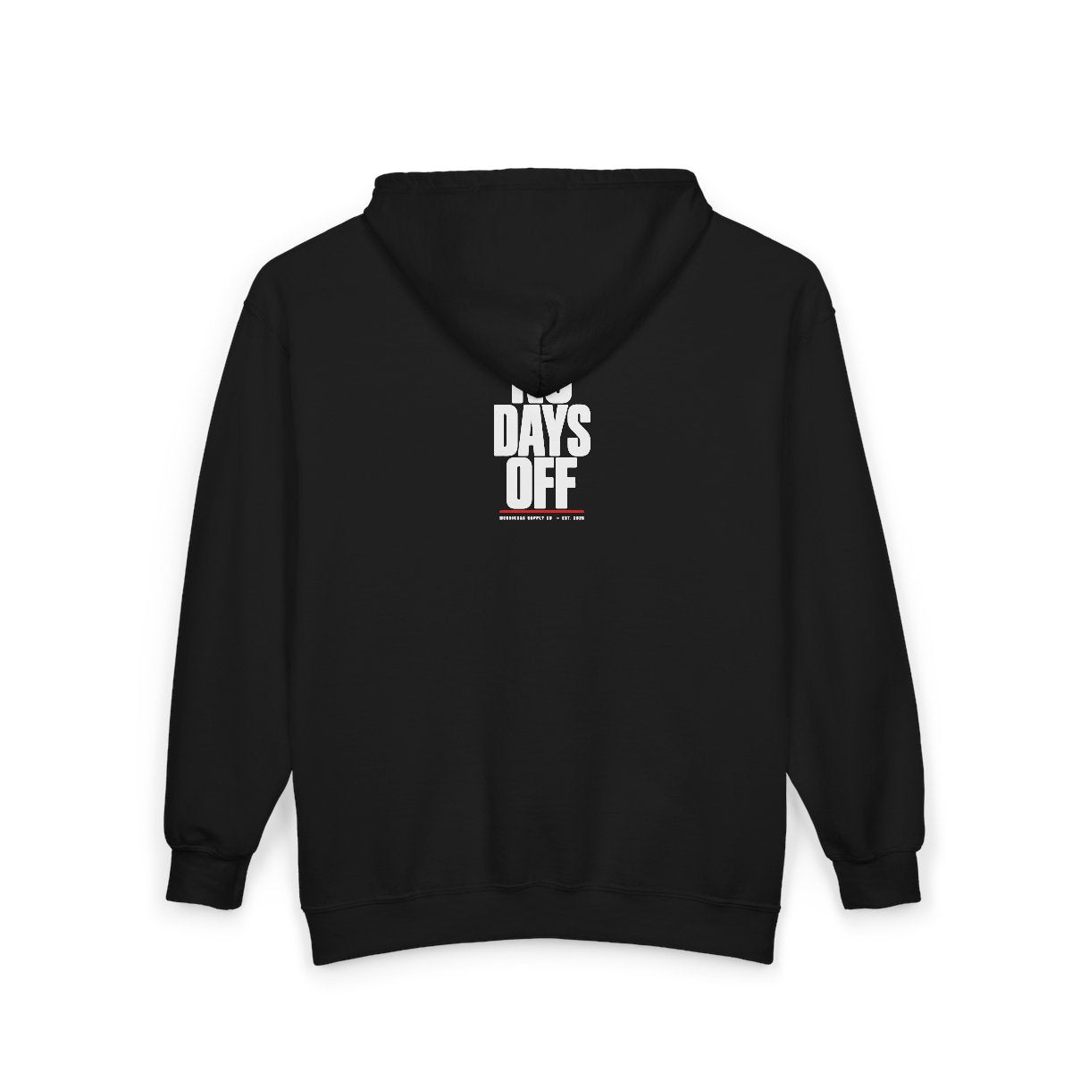 No Days Off Zip Hoodie