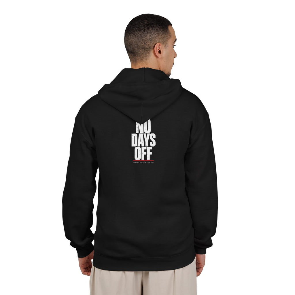 No Days Off Zip Hoodie