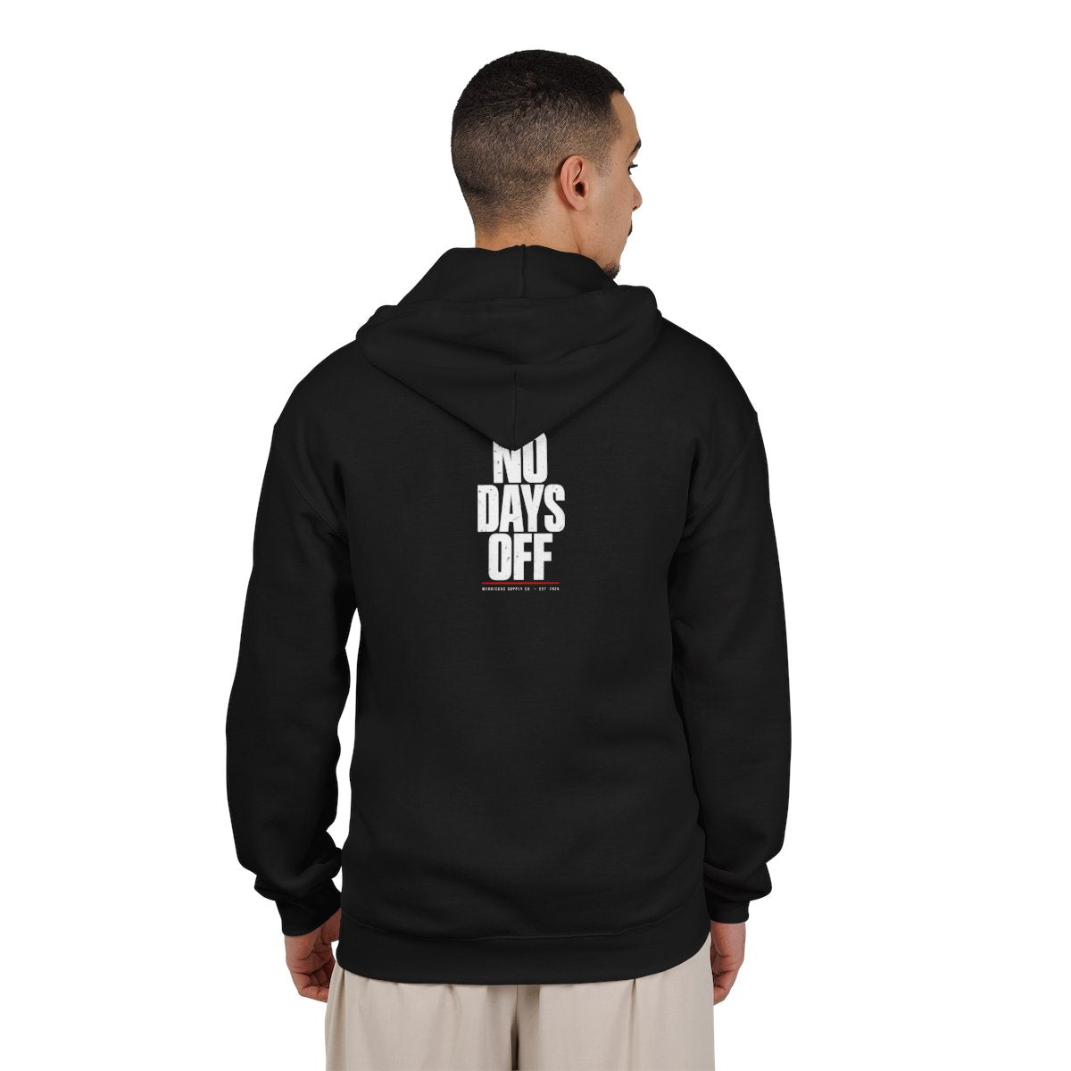 No Days Off Zip Hoodie