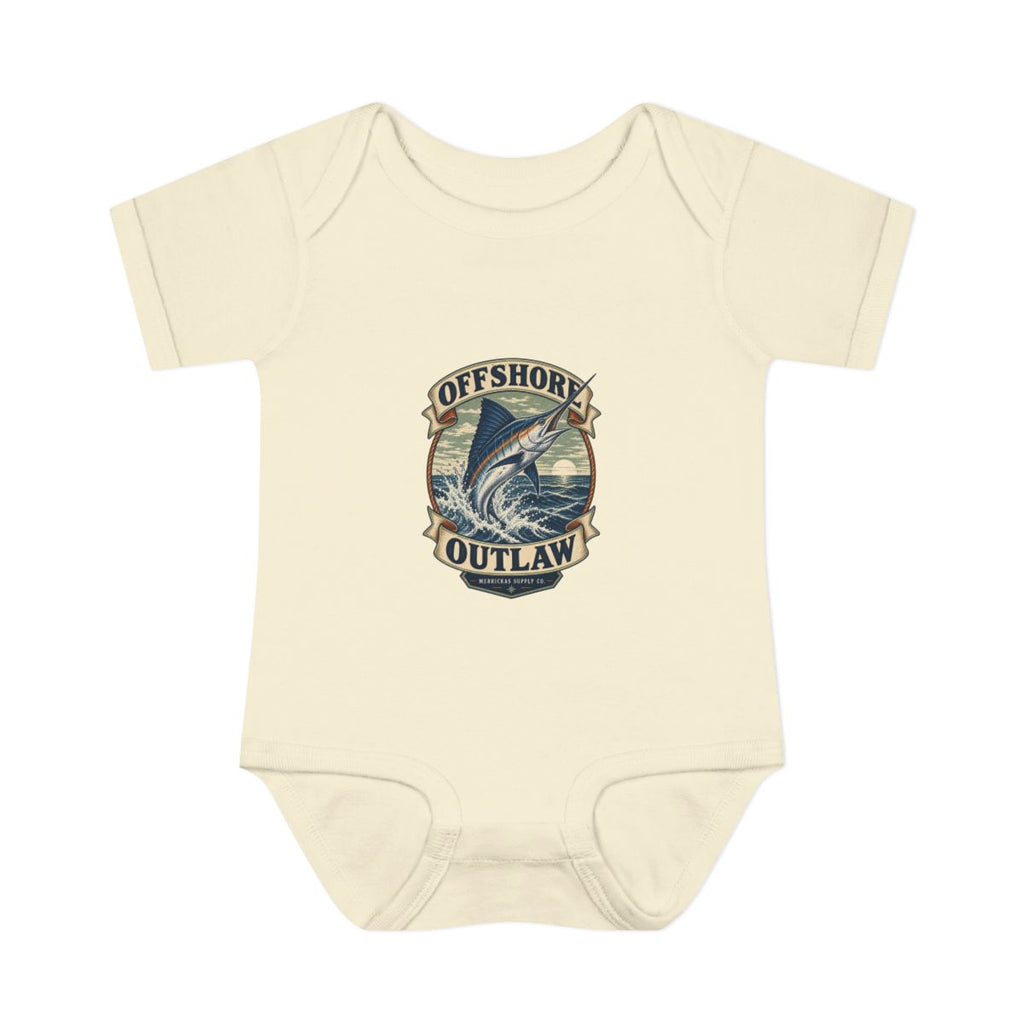 Offshore Outlaw Baby Onesie