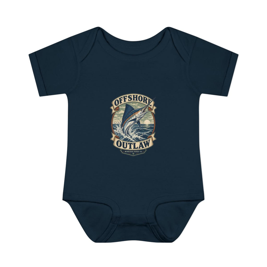 Offshore Outlaw Baby Onesie