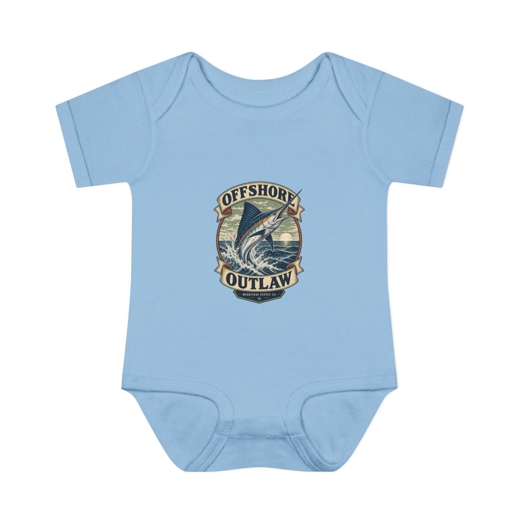 Offshore Outlaw Baby Onesie
