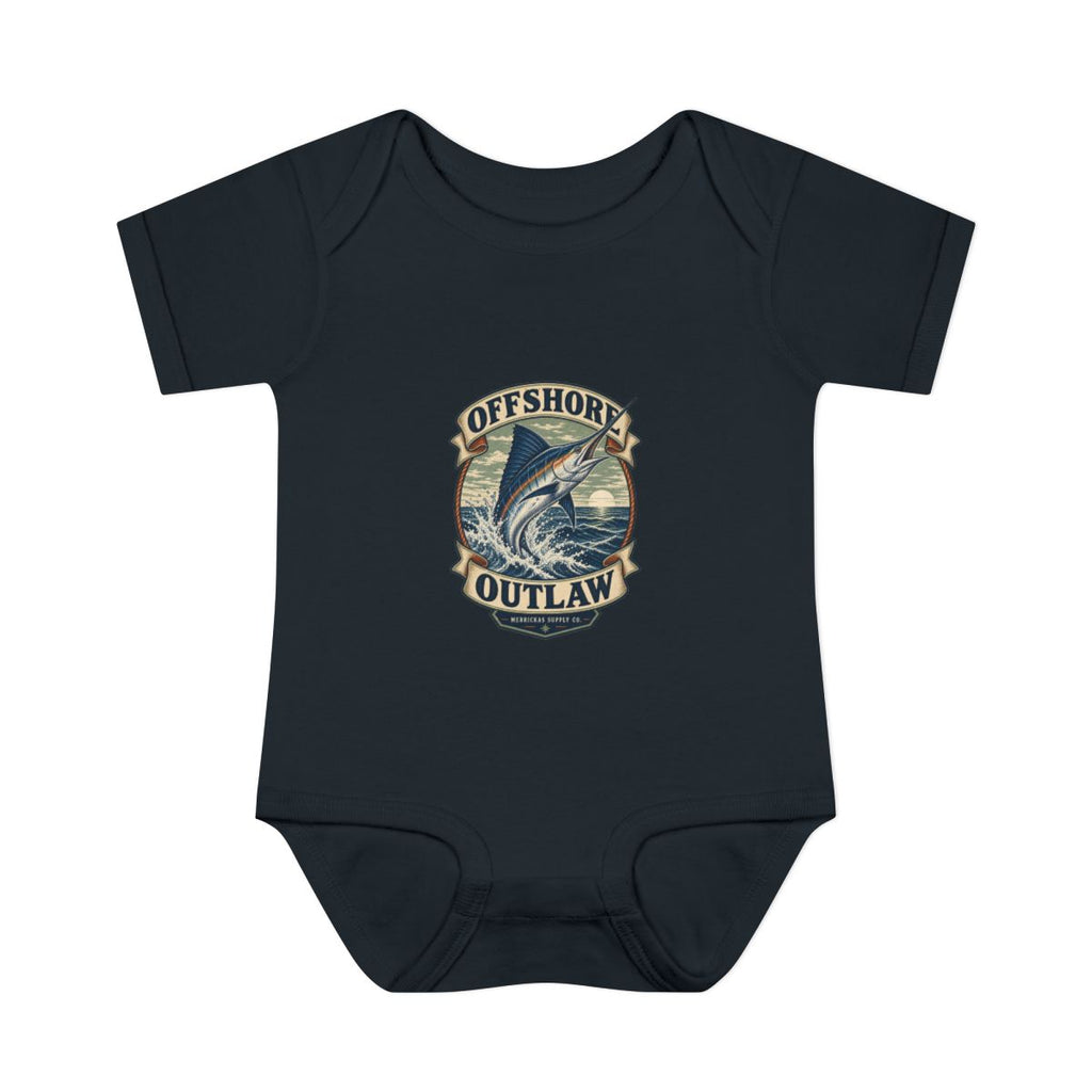 Offshore Outlaw Baby Onesie