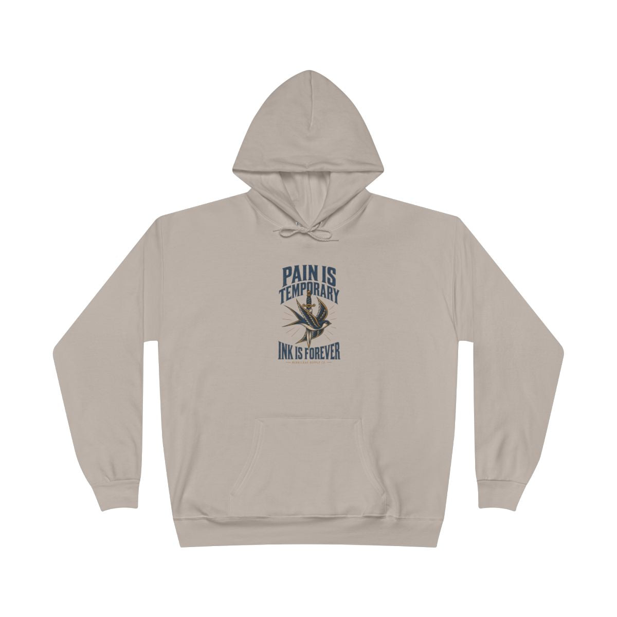 Pain Is Temporary Ink Is Forever Heavyweight Hoodie