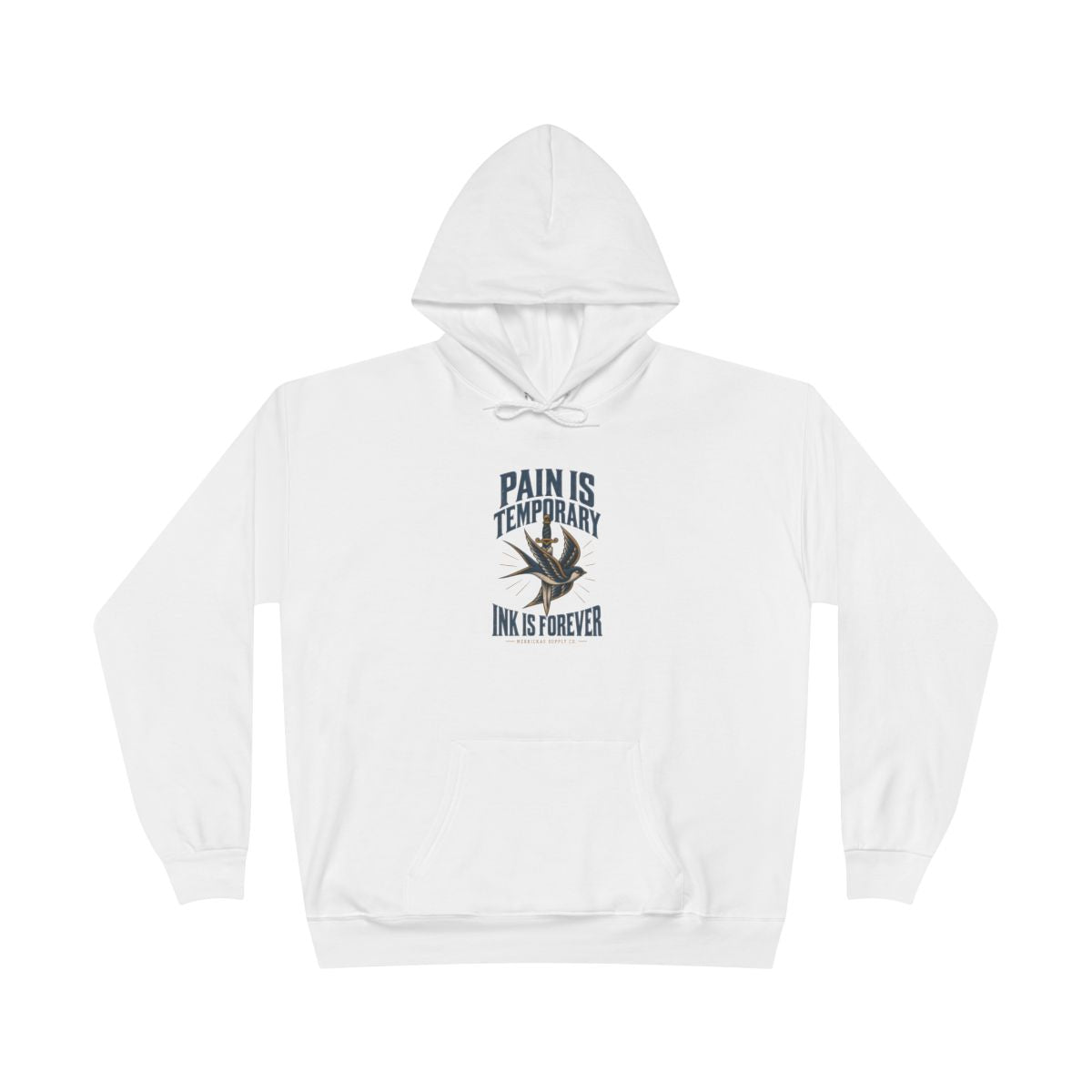 Pain Is Temporary Ink Is Forever Heavyweight Hoodie