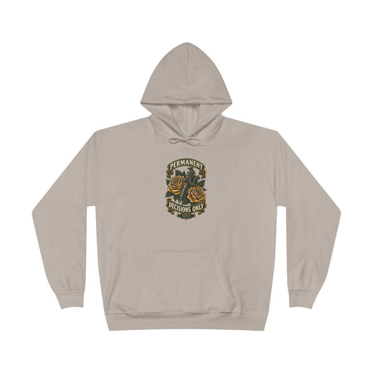 Permanent Decisions Only Heavyweight Hoodie