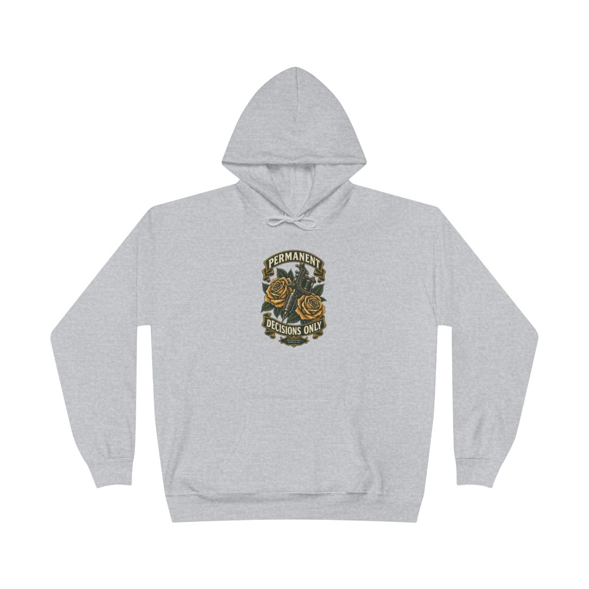 Permanent Decisions Only Heavyweight Hoodie