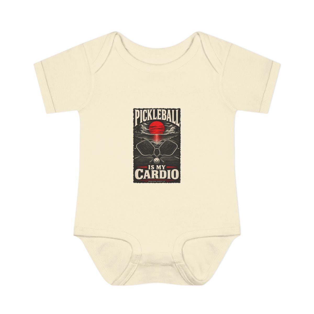 Pickleball Is My Cardio Baby Onesie
