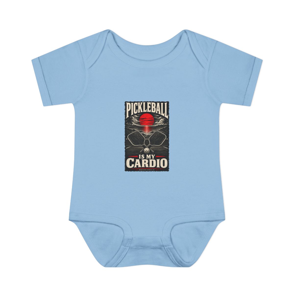 Pickleball Is My Cardio Baby Onesie