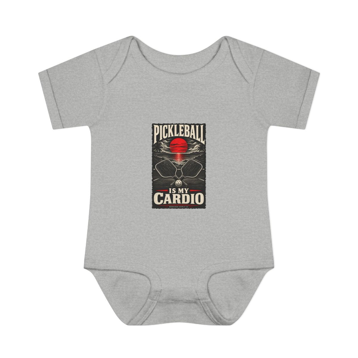 Pickleball Is My Cardio Baby Onesie