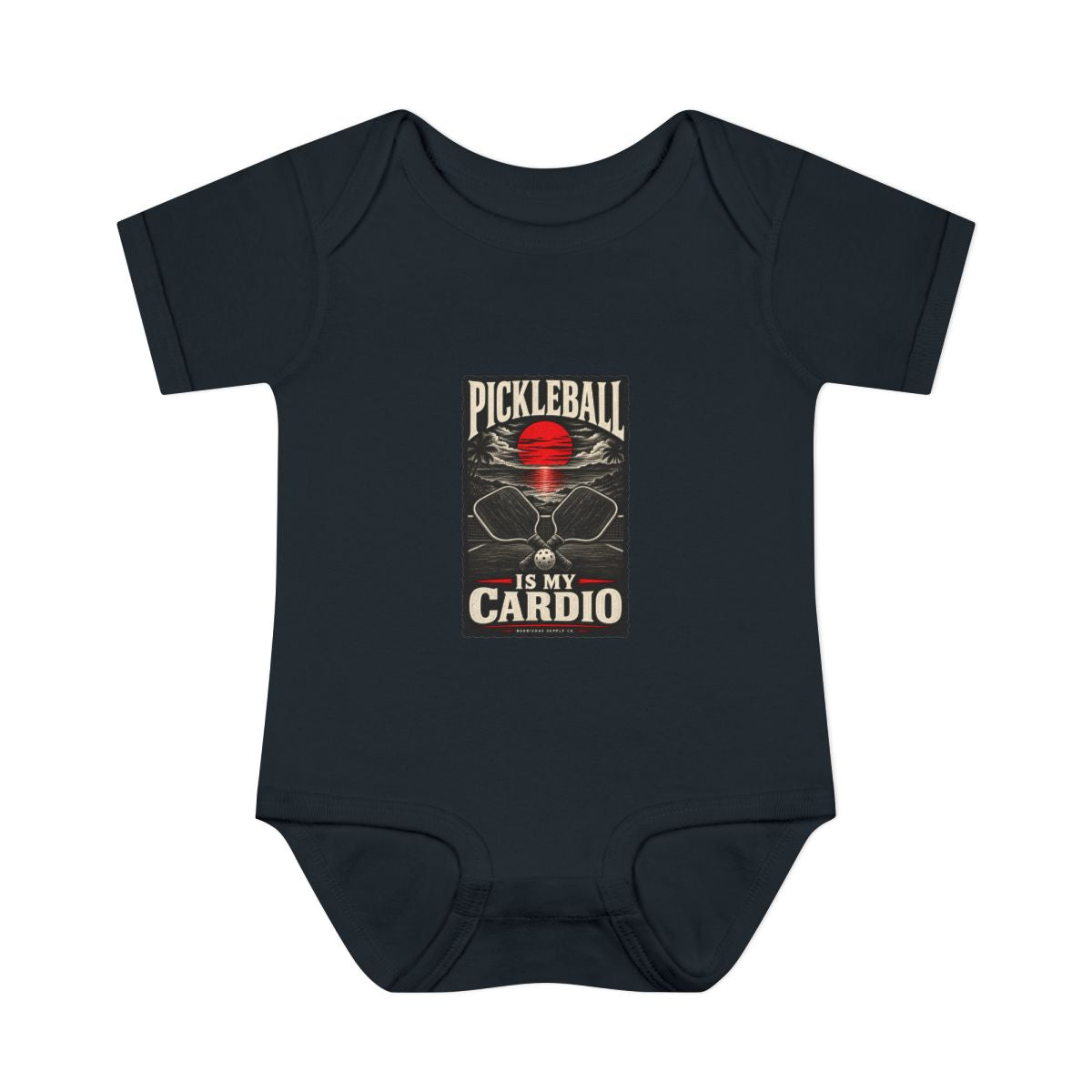 Pickleball Is My Cardio Baby Onesie