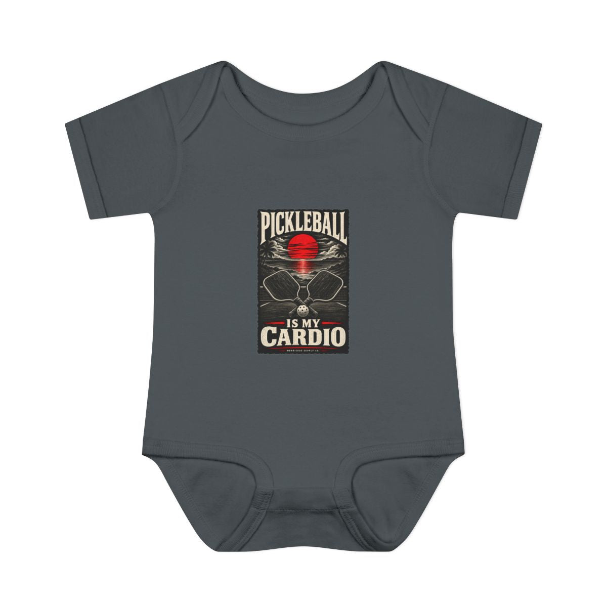 Pickleball Is My Cardio Baby Onesie
