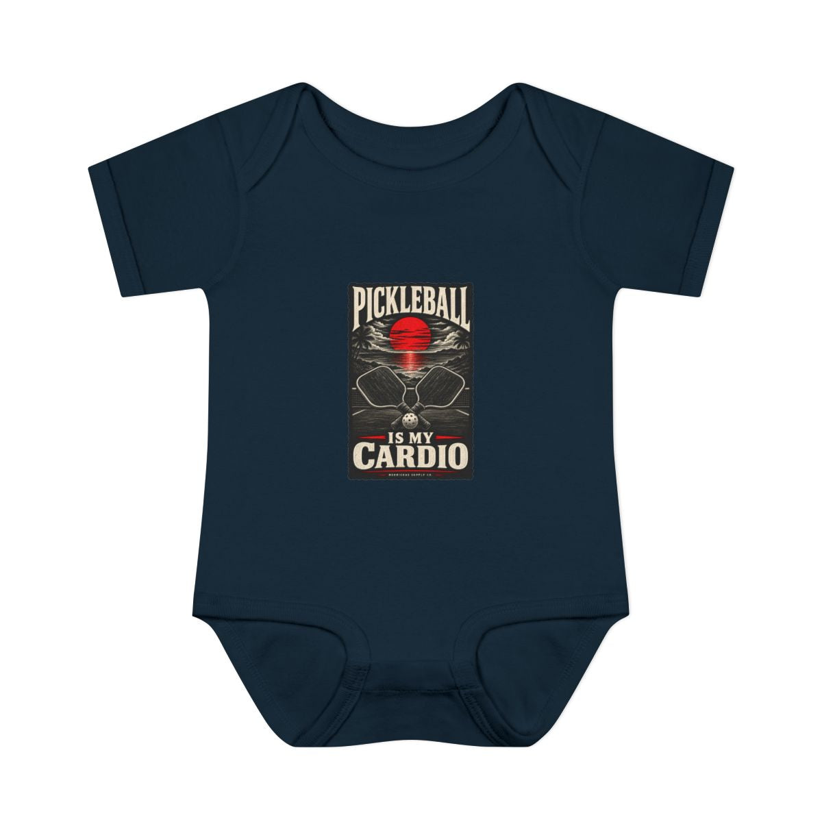 Pickleball Is My Cardio Baby Onesie