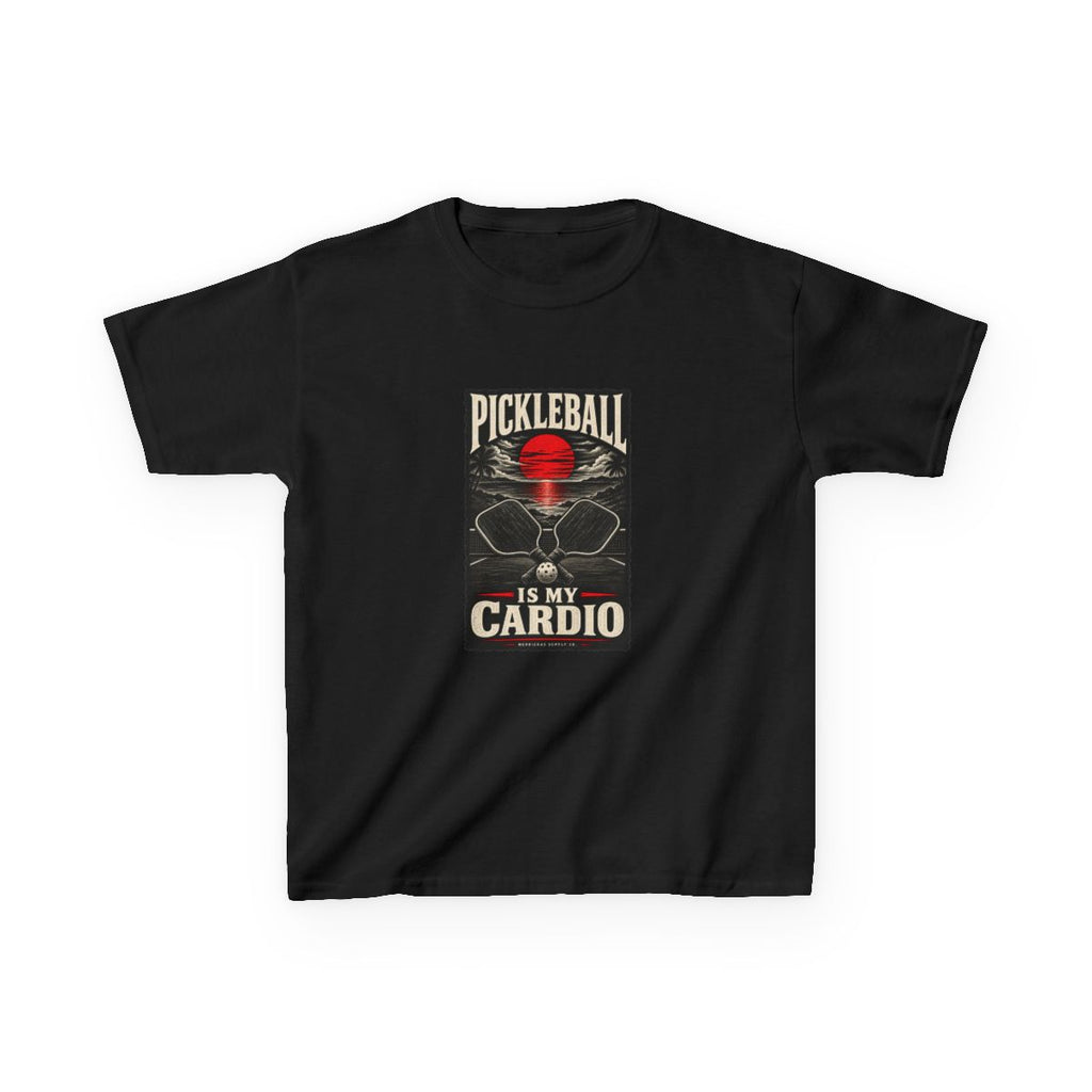Pickleball Is My Cardio Kids Tee