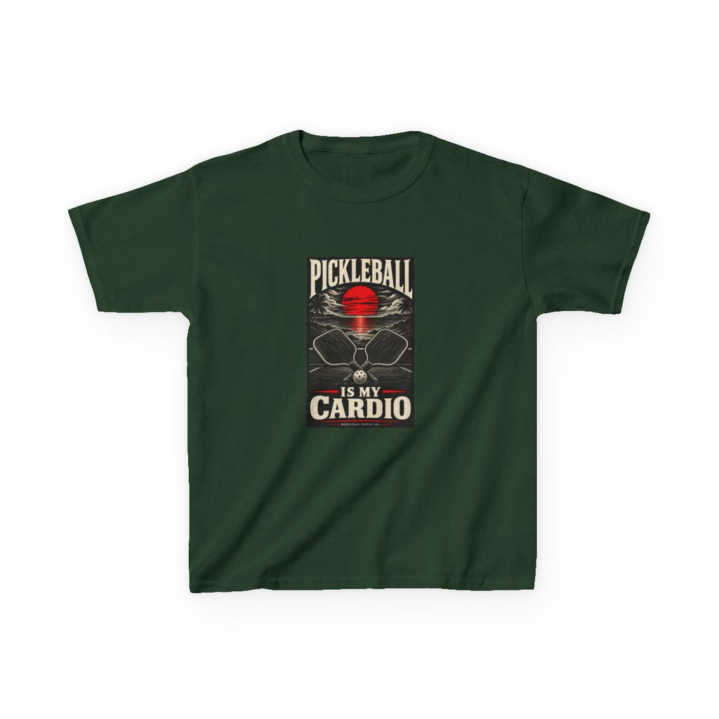 Pickleball Is My Cardio Kids Tee