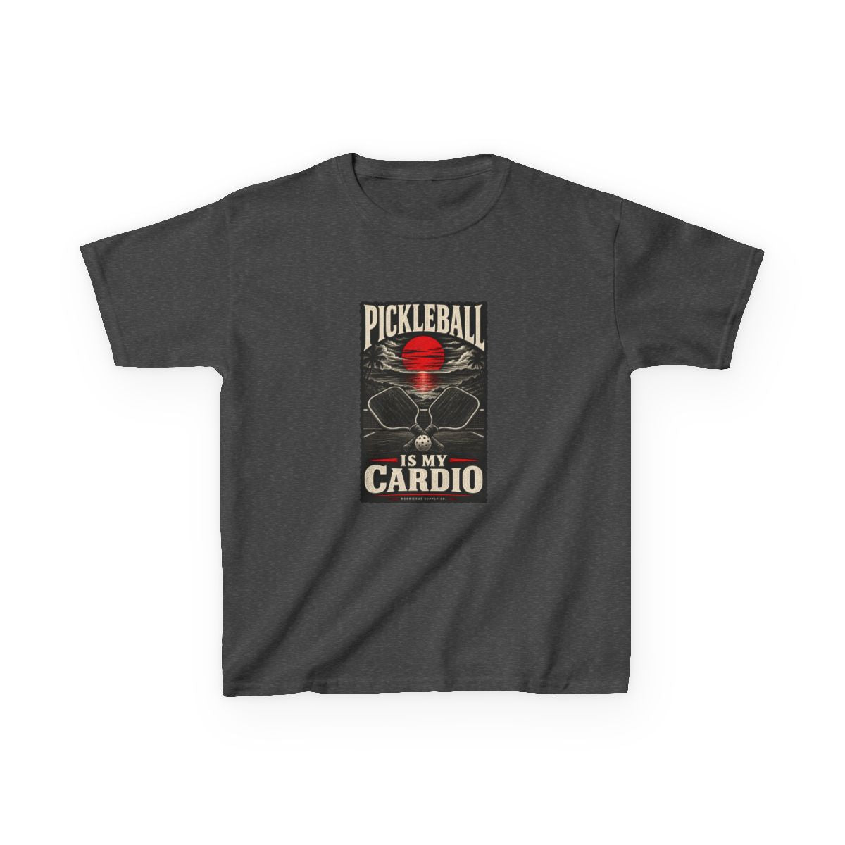 Pickleball Is My Cardio Kids Tee