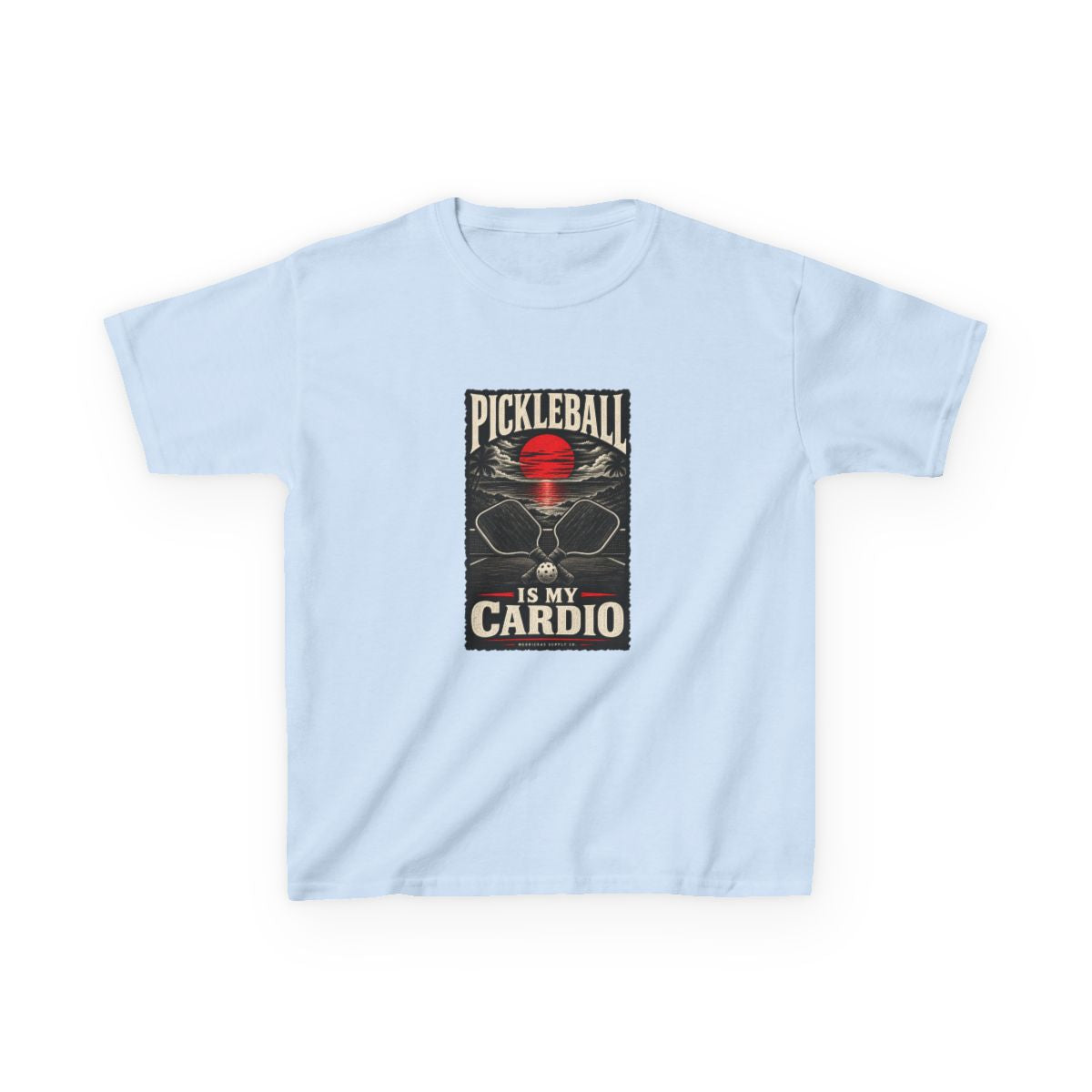 Pickleball Is My Cardio Kids Tee