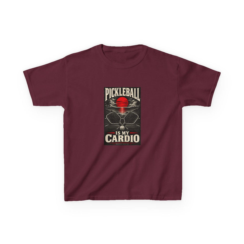 Pickleball Is My Cardio Kids Tee