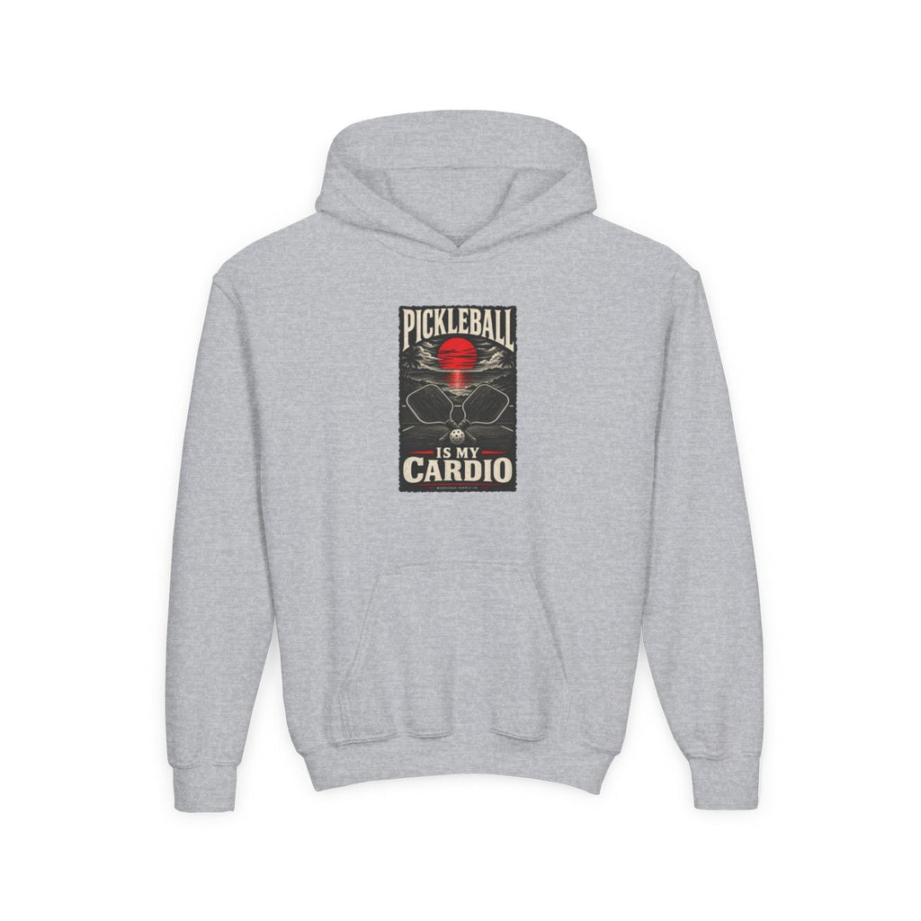 Pickleball Is My Cardio Youth Hoodie