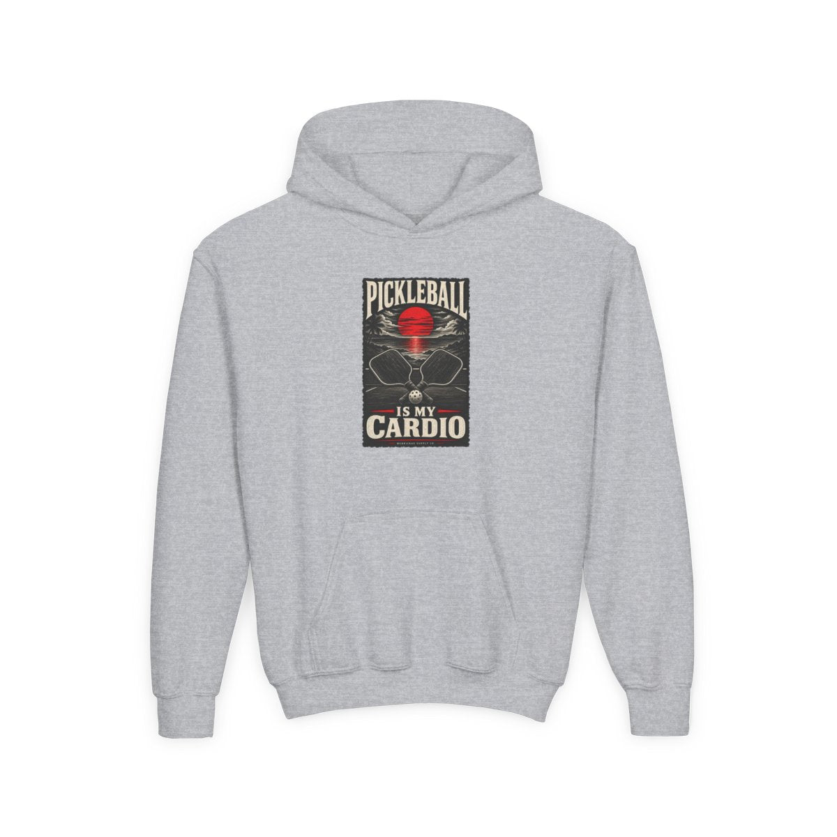 Pickleball Is My Cardio Youth Hoodie